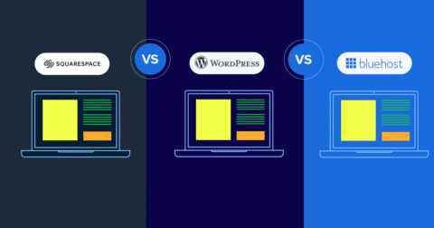 Squarespace vs WordPress vs Bluehost : Quelle est la meilleure solution pour créer votre site web ?