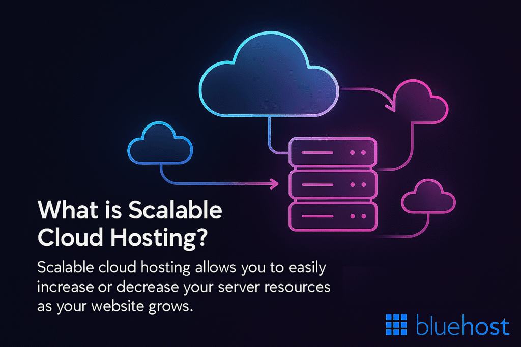 What is scalable cloud hosting