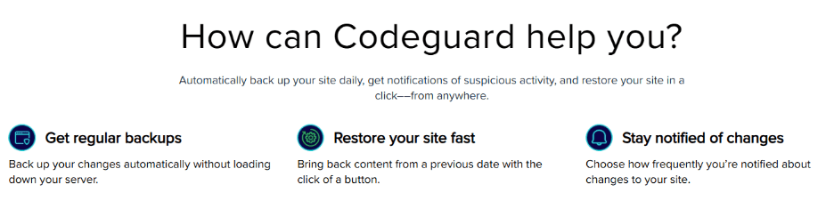 Why buy CodeGuard from Bluehost