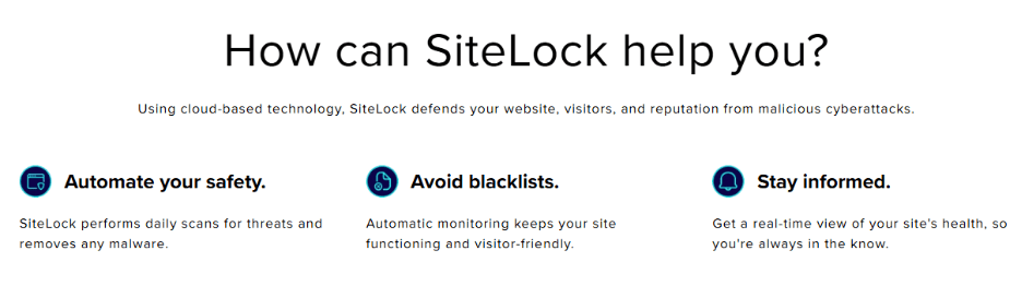 Why buy SiteLock from Bluehost