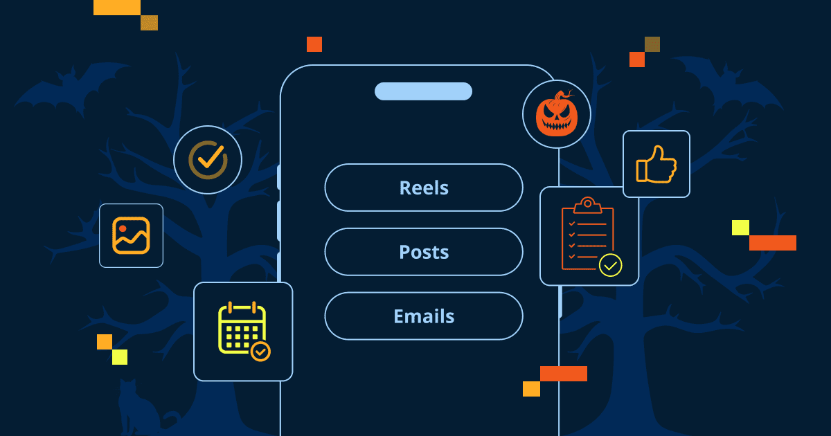 50 Halloween Content Ideas (2025): Social Media, Blog & Email Examples
