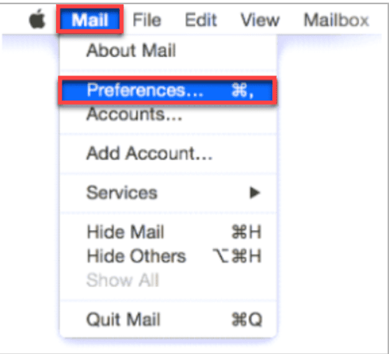 Choose Mail