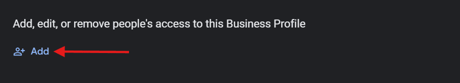 Add user to Google Business Profile to claim a Google Business listing already claimed by someone else