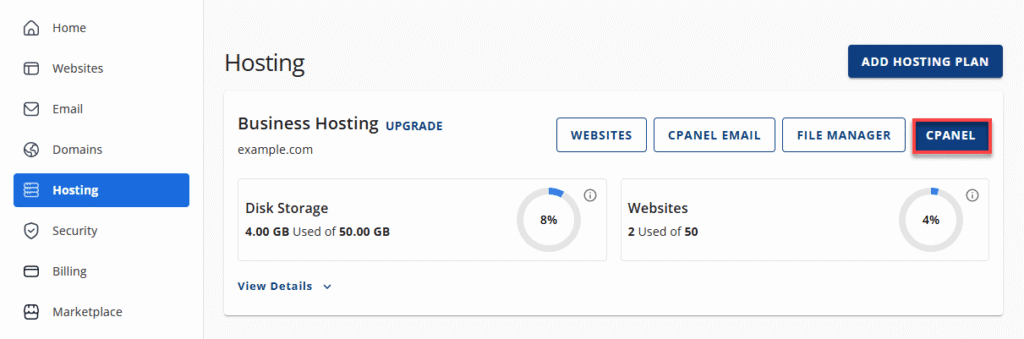Bluehost Cpanel Login