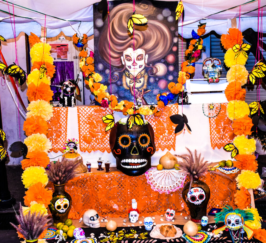 Día de los Muertos in Mexico celebration