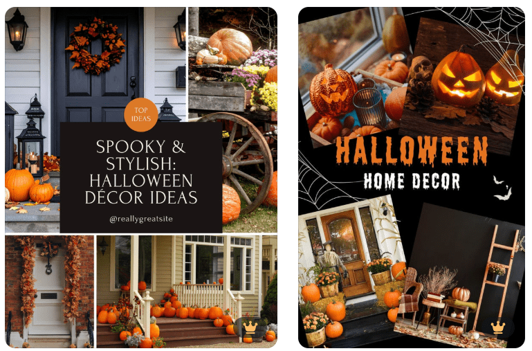 sustainable Halloween decorations ideas