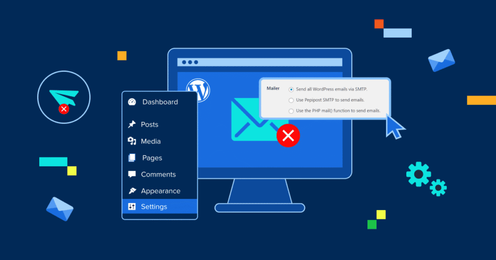 Screen Email Issue How to Fix WordPress Not Sending Email Issue?