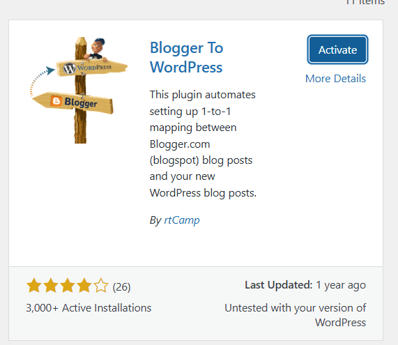 download blogger to wordpress plugin