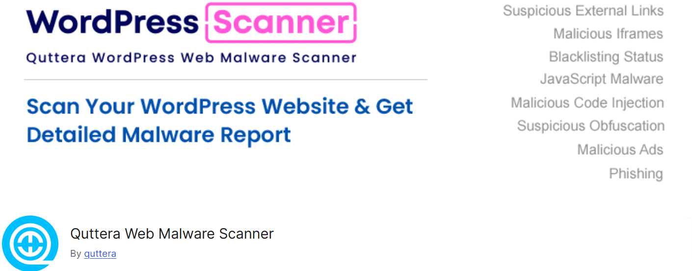 Quttera Web Malware Scanner