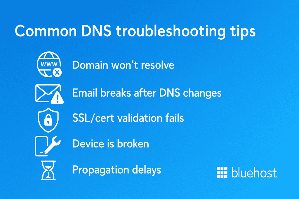 DNS configuration errors and troubleshooting tips