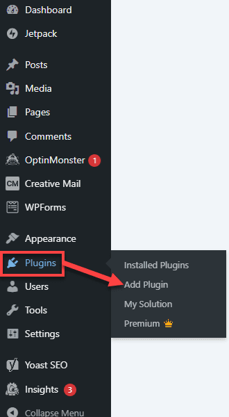 click Add Plugin
