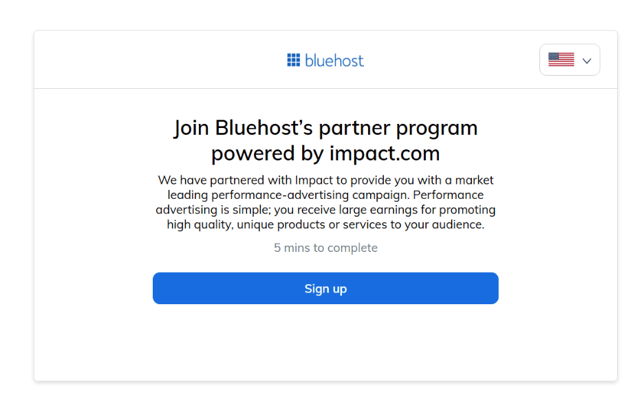 Join Bluehost Affiliate Program