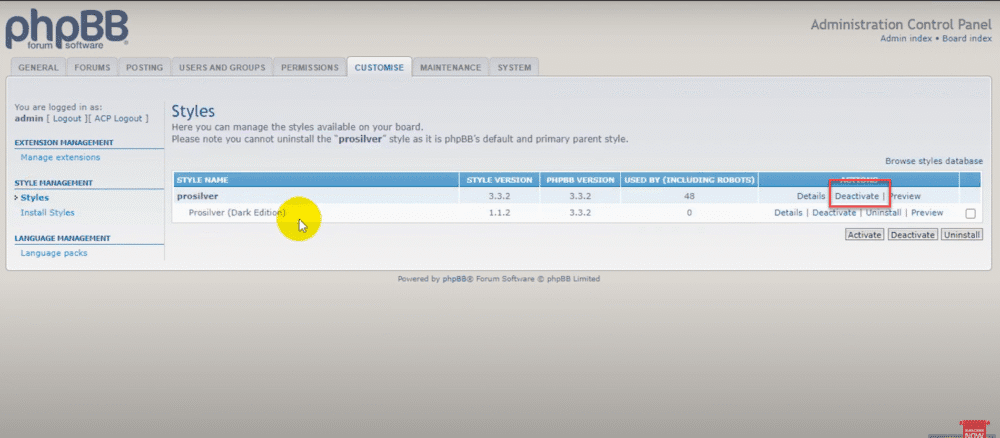 Phpbb Screened Design phpBB Themes: Install, Customize & Apply Templates