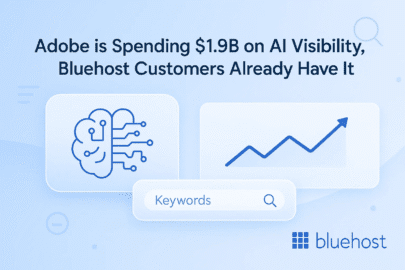 Adobe is Spending $1.9B on AI Visibility, Bluehost Customers Already Have It