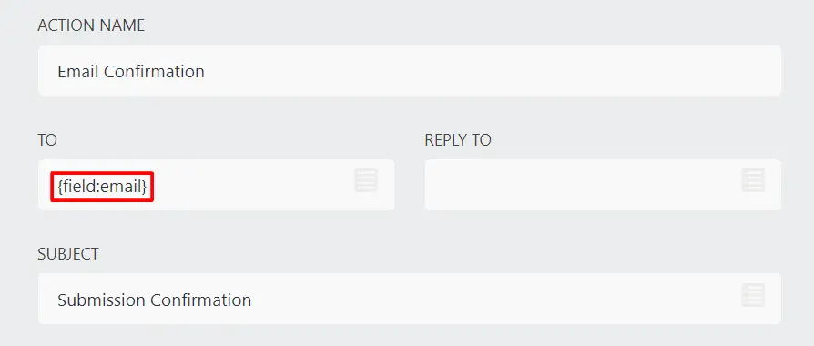 Fixing email confirmation