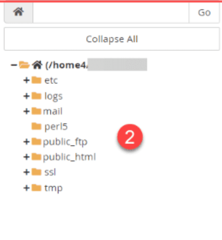 Use the left directory listing to browse folders