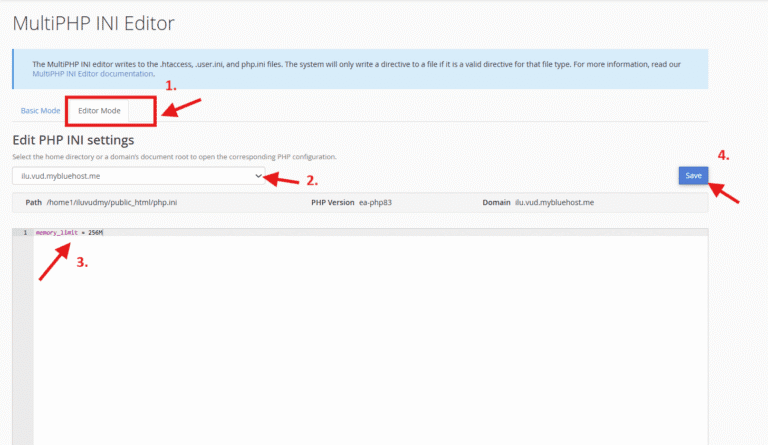 How to Increase PHP Memory Limit in cPanel (4 Easy Methods)