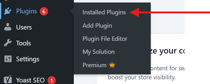 WordPress auto update plugins tab in plugins menu for managing and updating plugins automatically
