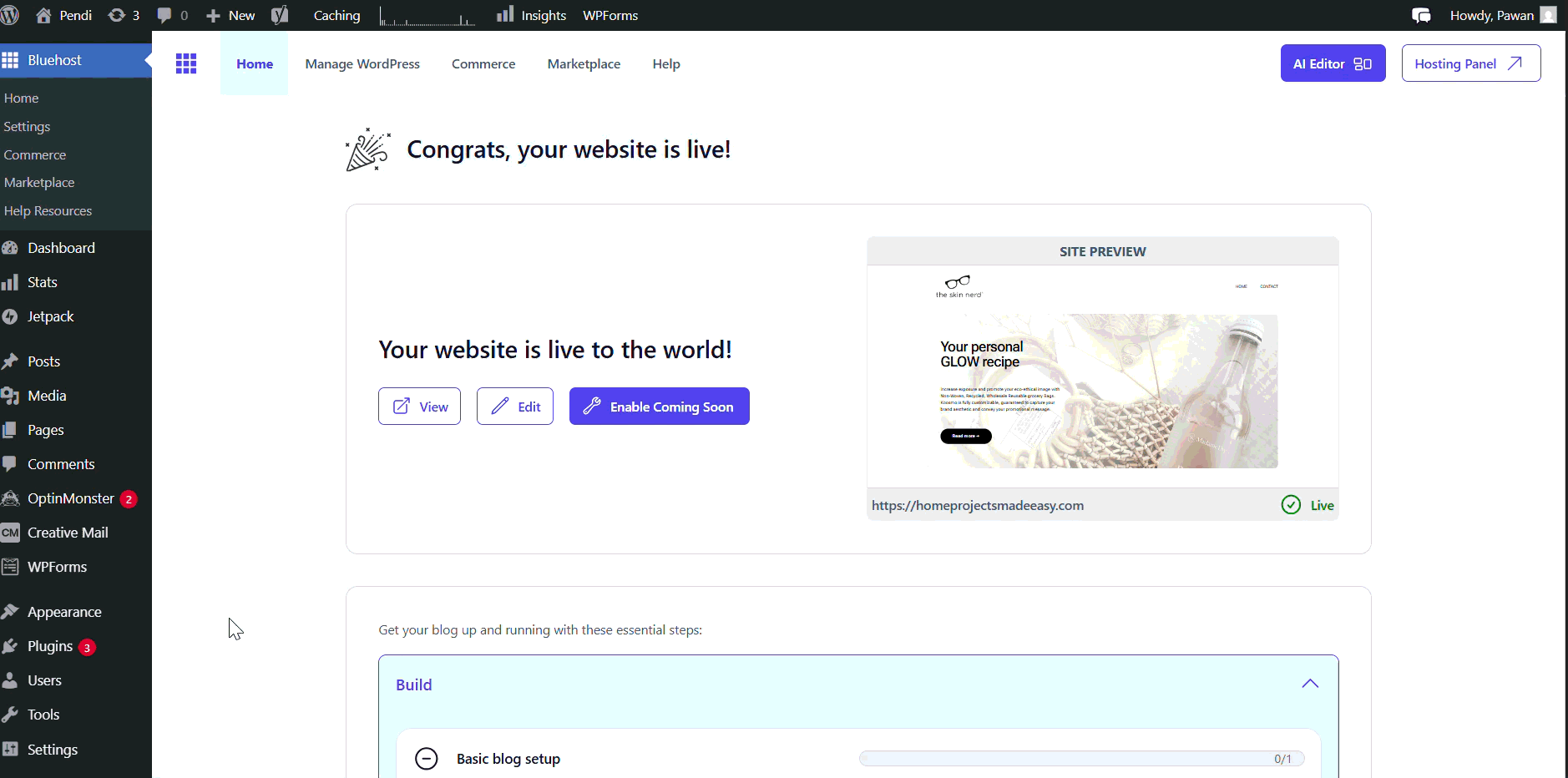 PHP memory limit in Site Health