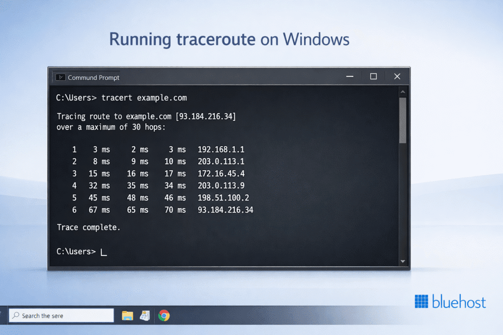 Traceroute Command: Complete Guide to Running Tracert