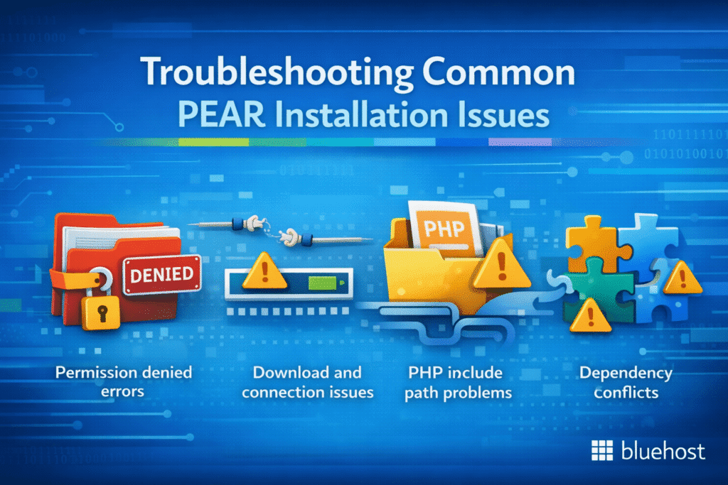 Troubleshooting common PEAR installation issues