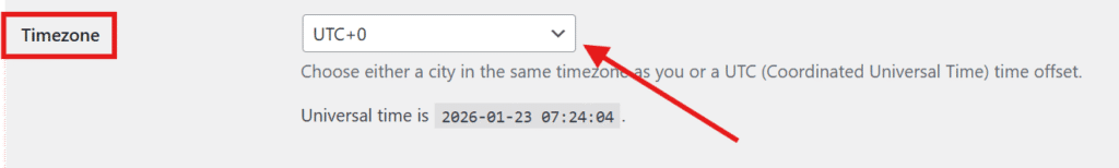 How to Change WordPress Timezone & Fix Time Display