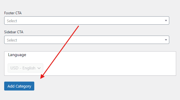 Add Category button highlighted in WordPress dashboard illustrating what is a category in WordPress