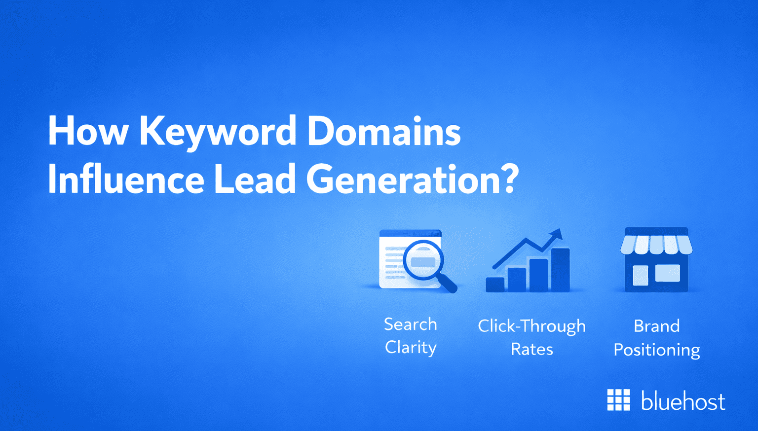 Keyword domains for lead generation boost search clarity, click-through rates, and brand positioning.