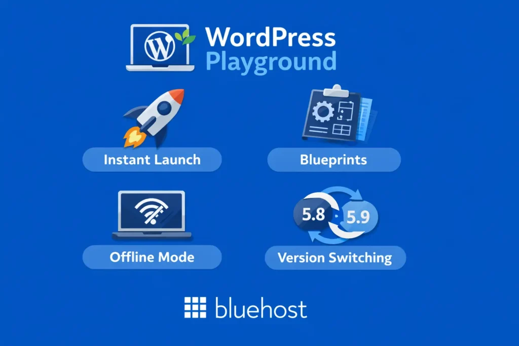 WP Playground features
