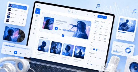 How to Create a Music Website That Wins Fans Fast