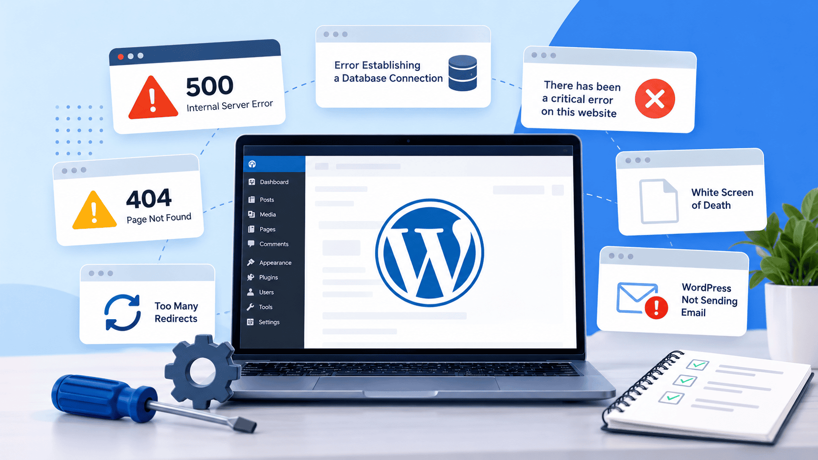 15 Most Common WordPress Issues and How to Fix Them