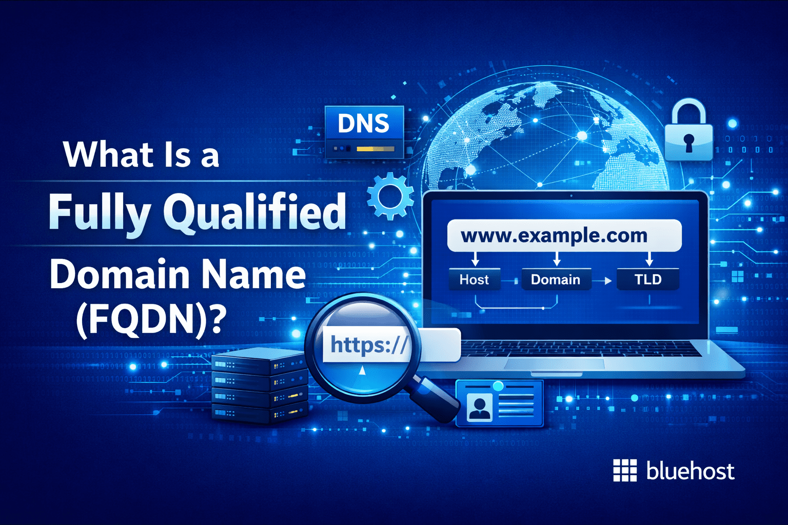 fqdn explained for businesses with DNS, host, domain, TLD structure for secure domain management