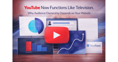 YouTube Now Functions Like Television. Why Audience Ownership Depends on Your Website