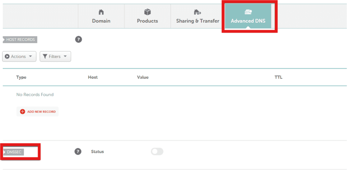 dns setting on namecheap