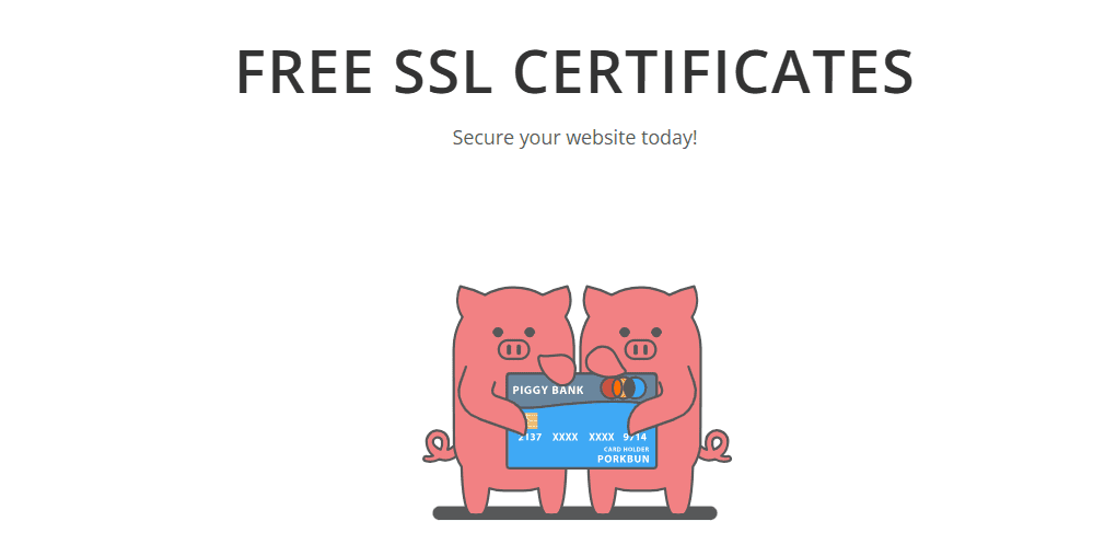 free ssl certificate on porkbun