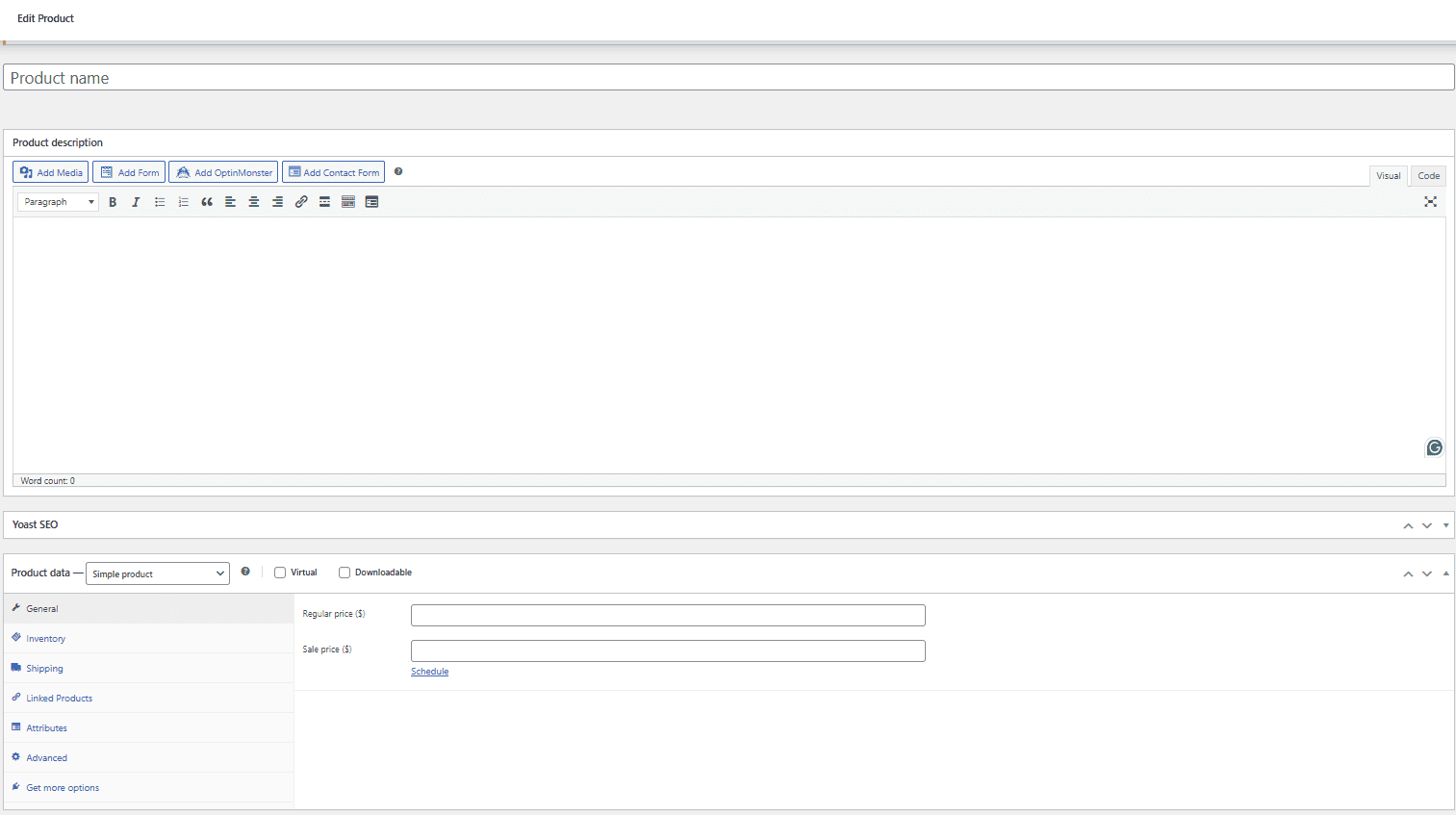 WooCommerce dashboard showing Add products step to accept payments on WordPress stores