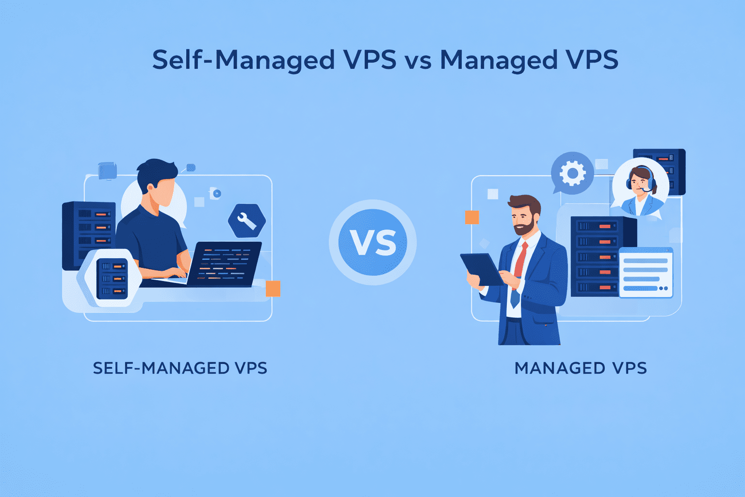 Self-Managed VPS vs Managed VPS: Which is Right for You?