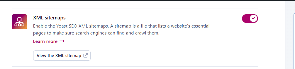 How Yoast SEO handles XML sitemap in wordpress