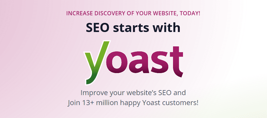 Yoast banner highlighting internal linking for seo to boost WordPress sites