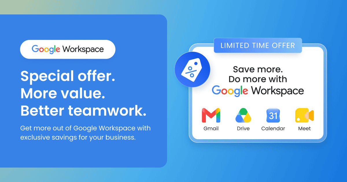 Google Workspace Promo Code (September 2026): Get 50% Off with Bluehost