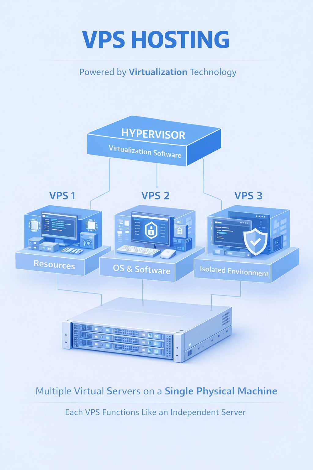 VPS hosting workflow