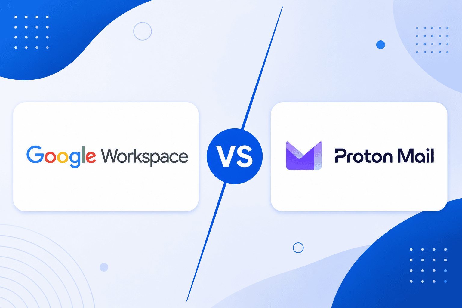 Google Workspace vs Proton Mail: Choosing Between Productivity and Privacy