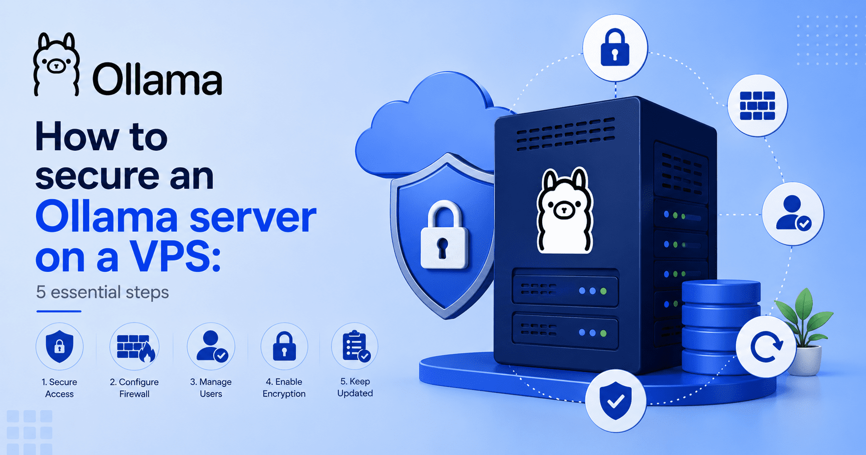 How to Secure an Ollama Server on a VPS in 5 Steps