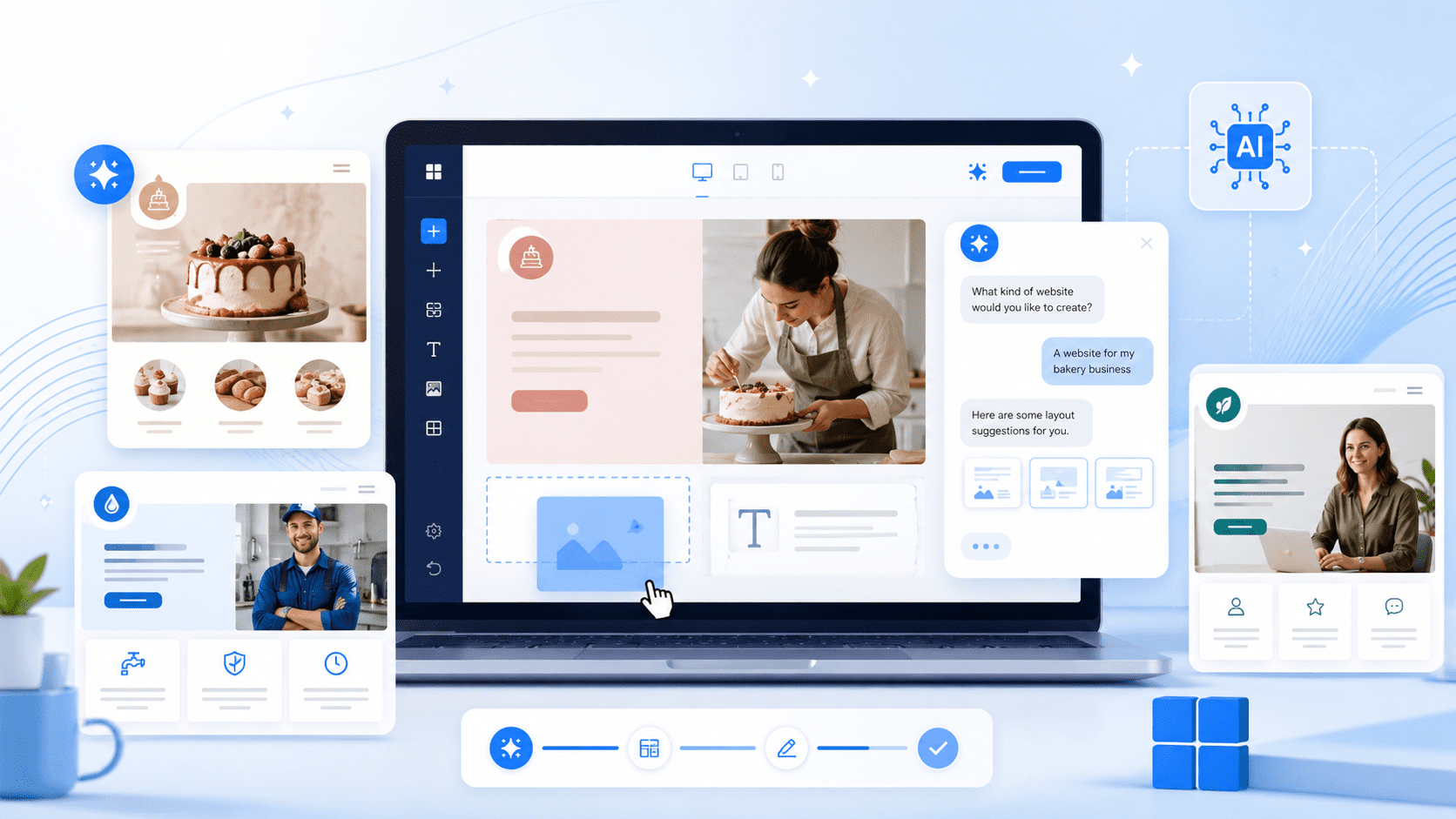 How We Built Bluehost AI Website Builder to Simplify Site Building for SMBs?