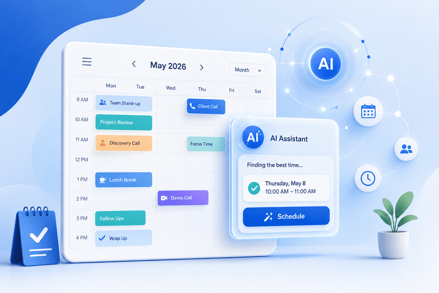 AI scheduling assistant