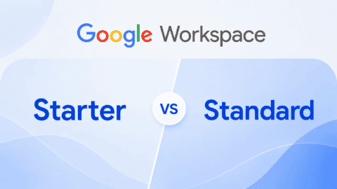 Google Workspace Business Starter vs Standard