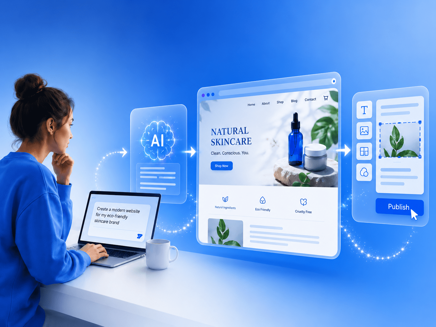 How Do AI Website Builders Work? A Beginner’s Guide