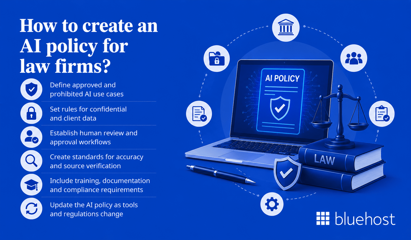 How to create an AI policy for law firms?