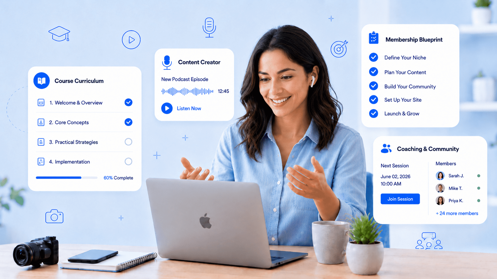 18 Membership Website Ideas for Content Creators, Coaches and Educators