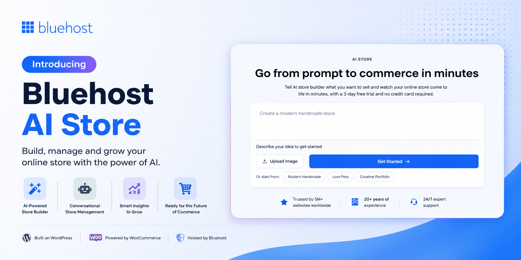 Introducing Bluehost AI Store: Build, Manage and Grow Your Online Store With AI